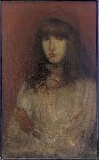 James Abbot McNeill Whistler The Little Red Glove oil painting